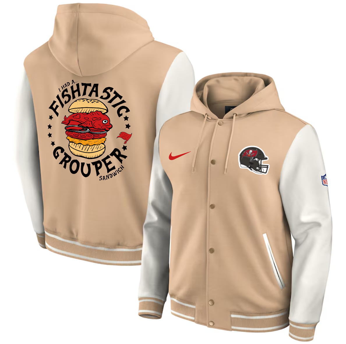 Men 2025 NFL Tampa Bay Buccaneers jacket syle 1->nfl jacket->Sports Accessory